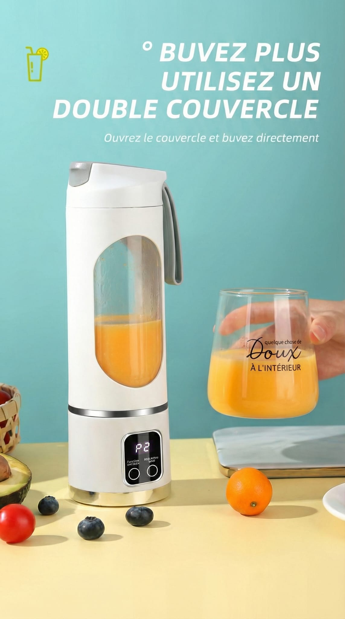 Juice Pro Mini Mixeur Sans Fil