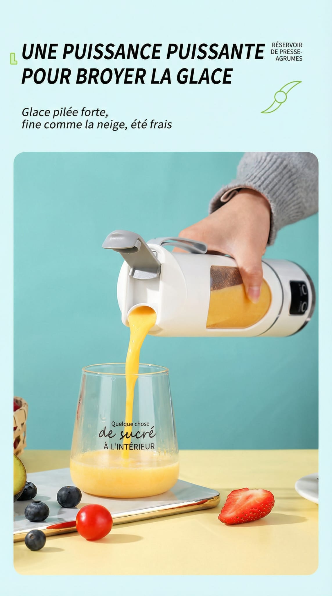 Juice Pro Mini Mixeur Sans Fil