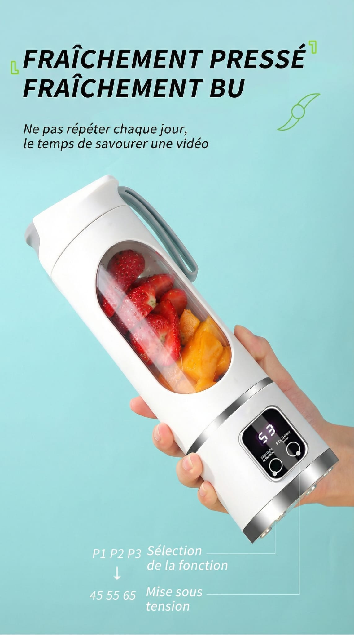 Juice Pro Mini Mixeur Sans Fil